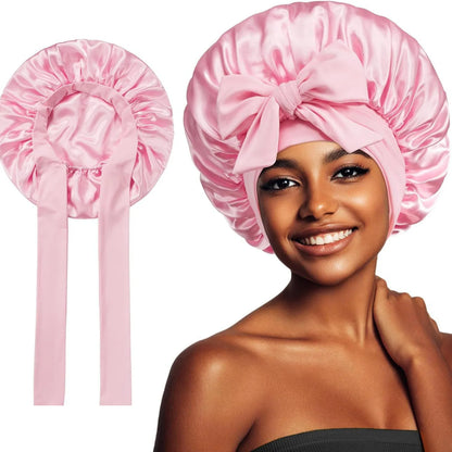Large Satin Bonnet